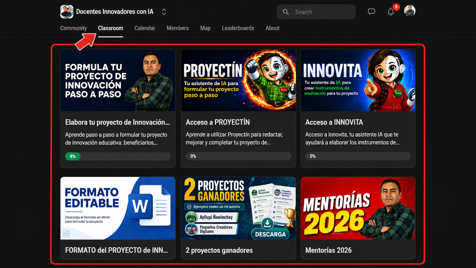 Comunidad Docentes Innovadores con IA