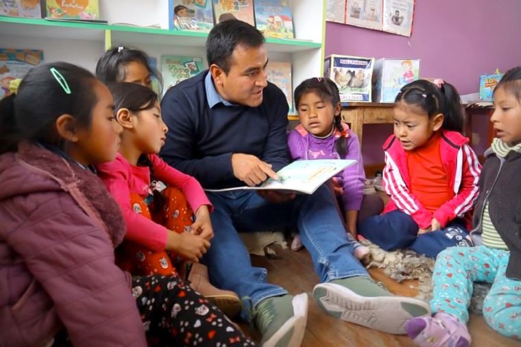Experiencia de lectura en familia desarrollada en Apurímac
